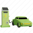 electric, car, green electric car, automobile, transport, battery, charging, charge, technology 