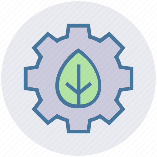 Ecology, environment, gear, green, sustainable, technology icon - Download on Iconfinder