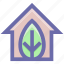 building, eco, ecology, environment, green, green house, home, house, leaf 