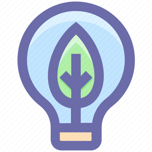 Bulb, ecology, energy, environment, idea, innovative, leaf icon - Download on Iconfinder