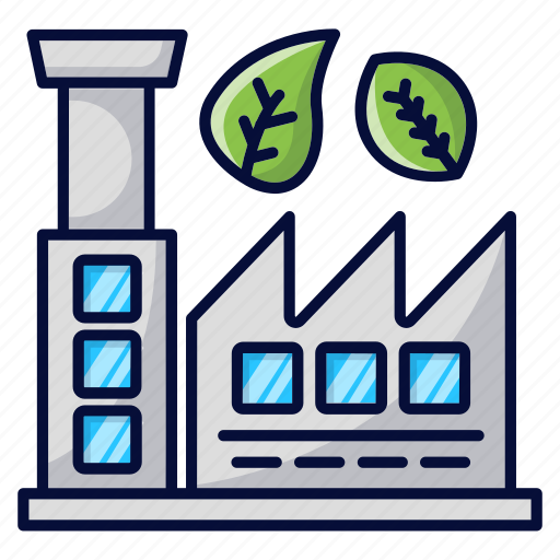 Companies, ecologic, factory, industry, sustainable icon - Download on Iconfinder