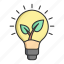 ecology, bulb, lamp, light, plant, green, eco 