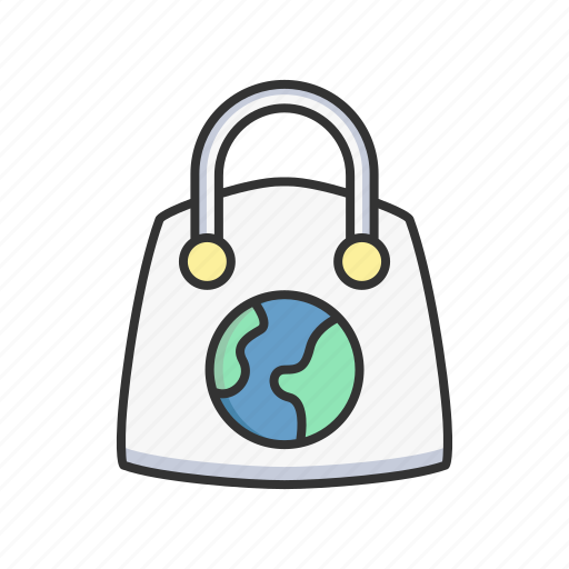 Ecology, bag, earth, world, eco, green, environment icon - Download on Iconfinder