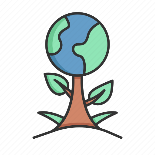 Ecology, plant, tree, world, eco, green, nature icon - Download on Iconfinder