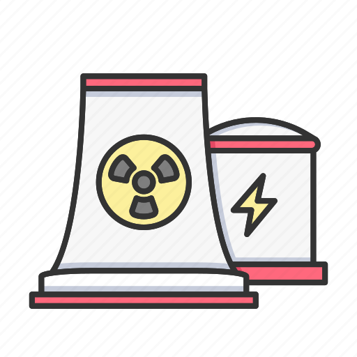 Ecology, nuclear, plant, electric, eco, energy, power icon - Download on Iconfinder