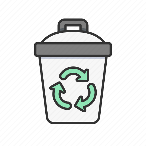 Ecology, bin, trash, green, energy, eco, environment icon - Download on Iconfinder