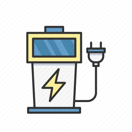Ecology, electric station, charge, power, energy, eco, green icon - Download on Iconfinder