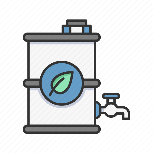 Ecology, barrel, green, energy, gasoline, eco, environment icon - Download on Iconfinder