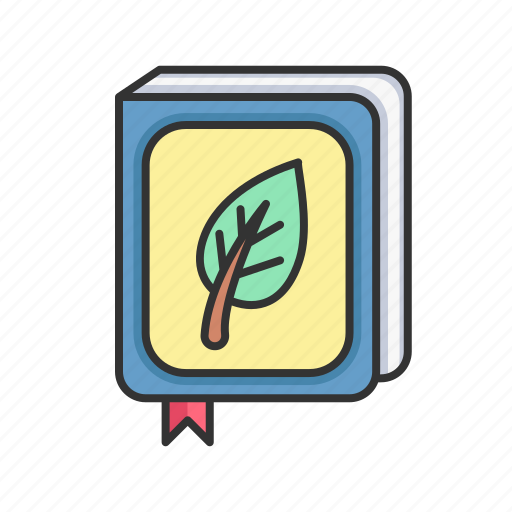 Ecology, book, eco, green, plant, leaf, education icon - Download on Iconfinder