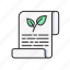 ecology, document, file, plant, eco, green, nature 