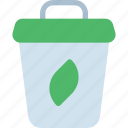 eco, nature, ecology, care, recycle bin, technology, green