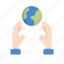 ecology, hand, earth, globe, world, save, eco 