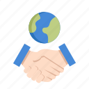 ecology, handshake, earth, eco, green, world, globe