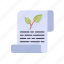 ecology, document, file, plant, leaf, green, eco 