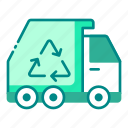 truck, ecology, environment, eco, garbage truck