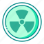 radioactive, nuclear, green, energy, ecology, environment, eco 