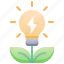 green, idea, light, nature, flower, tree, lamp, business, eco 