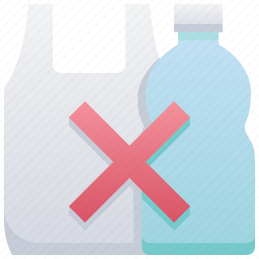 No, plastics, stop, bottle, forbidden, sustainable icon - Download on Iconfinder