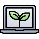 digital, ecology, environment, plant, leaf, recycle