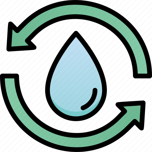 Water, recycle, drop, drink, rain, delete, ecology icon - Download on Iconfinder
