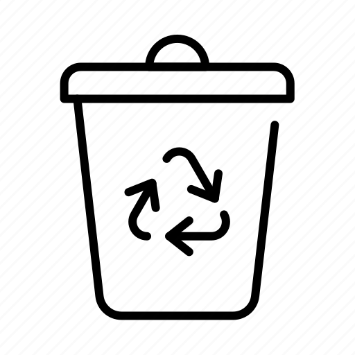 Recycle, bin, trash, waste, recycling, garbage icon - Download on Iconfinder