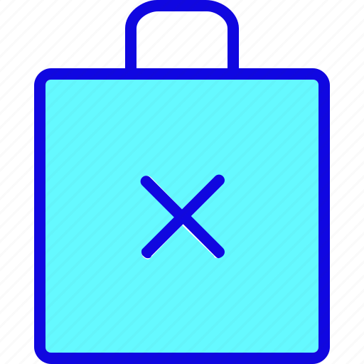 Bag, commerce, ecommerce, failed, online, shopping, shopping bag icon - Download on Iconfinder