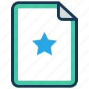 archive, bookmark, data, document, favorite, file, star