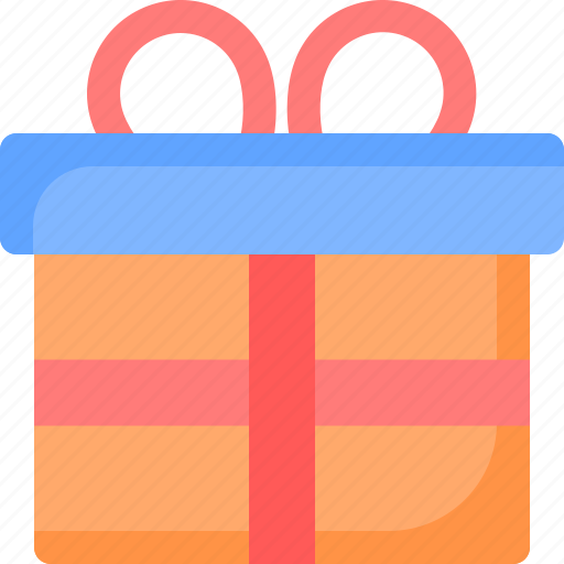 Gift, christmas, birthday, ribbon, package icon - Download on Iconfinder