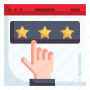 rating, review, stars, feedback, seo and web, commerce and shopping, website