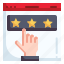 rating, review, stars, feedback, seo and web, commerce and shopping, website 