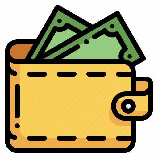 Wallet, business and finance, holder, billfold, payment, cash, money icon - Download on Iconfinder