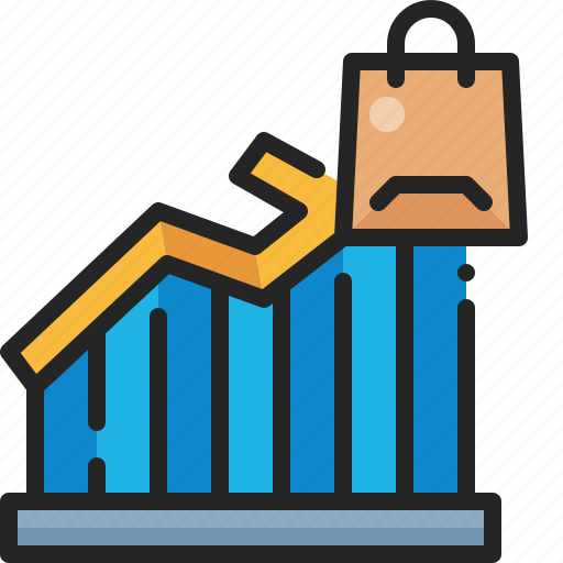 Bar, chart, graph, statistic, shopping, increase, growth icon - Download on Iconfinder