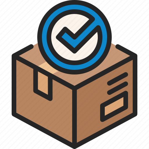 Check, verification, checkmark, done, approve, goods, parcel icon - Download on Iconfinder
