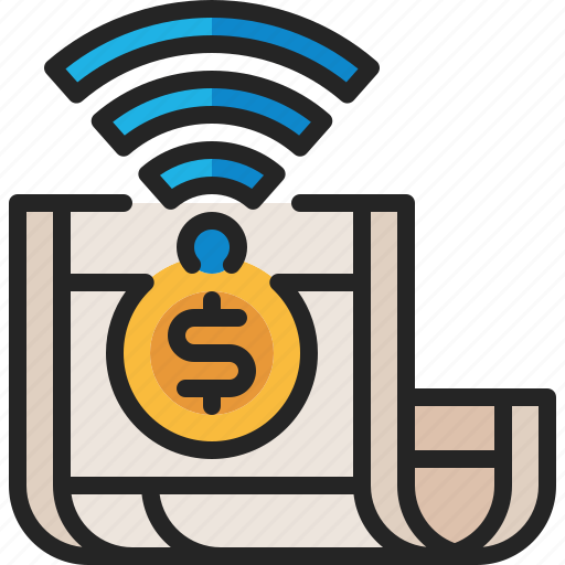 Invoice, bill, payment, online, digital, receipt icon - Download on Iconfinder