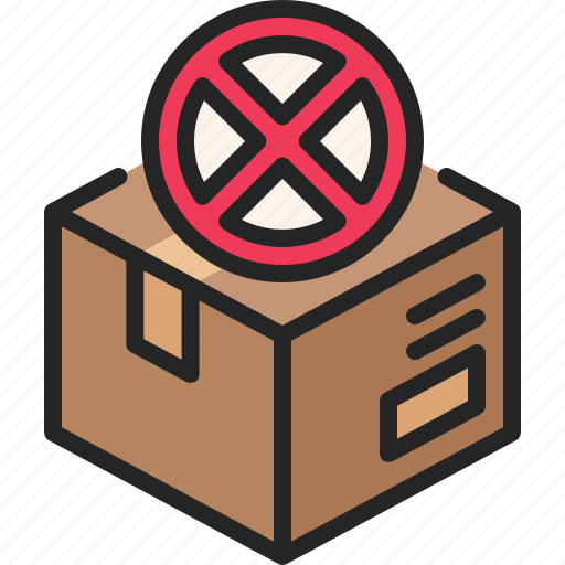 Out, of, stock, oos, shelf, package, shipment icon - Download on Iconfinder