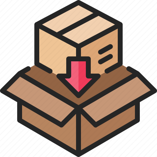 Shipment, merchandise, box, delivery, move, transfer, logistic icon - Download on Iconfinder