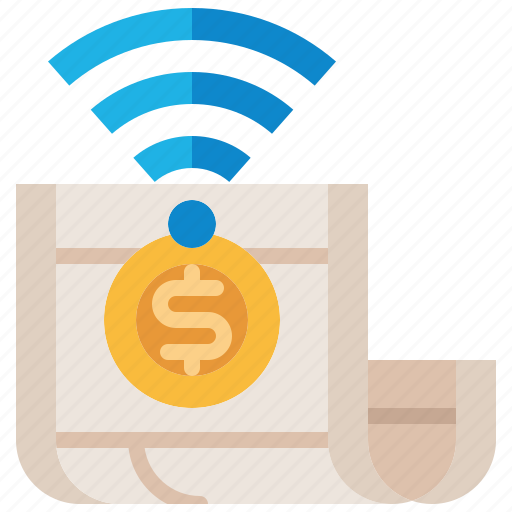 Invoice, bill, payment, online, digital, receipt icon - Download on Iconfinder