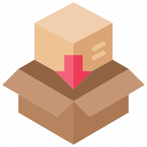 Shipment, merchandise, box, delivery, move, transfer, logistic icon - Download on Iconfinder