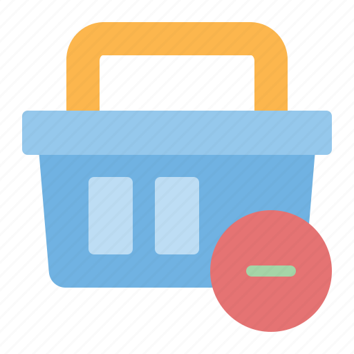 Ecommerce, remove, from, cart, shopping, shop, buy icon - Download on Iconfinder