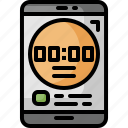 alarm, clock, time, electronics, mobile, phone, communications
