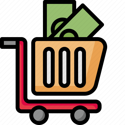 Shopping, cart, supermarket, smart, center, grow, shop icon - Download on Iconfinder