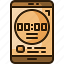 alarm, clock, ui, electronics, mobile, phone, communications