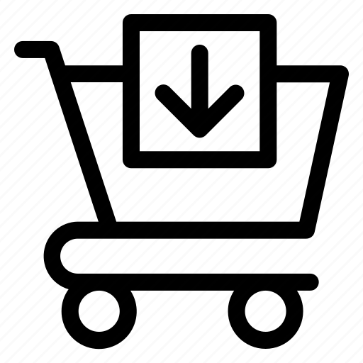 Cart, commerce, download, buy, trolley icon - Download on Iconfinder