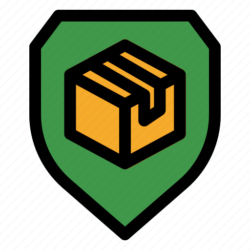 Shield, protection, package, ecommerce, shopping icon - Download on Iconfinder