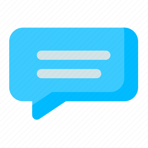 Message, chat, comment, talk, conversation, bubble, speech icon - Download on Iconfinder
