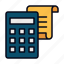 calculator, business, financial, accounting, economy, tax, document 