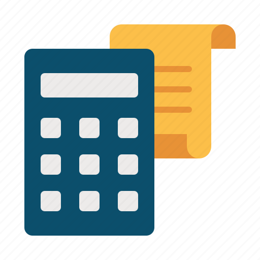 Calculator, business, financial, accounting, economy, tax, document icon - Download on Iconfinder