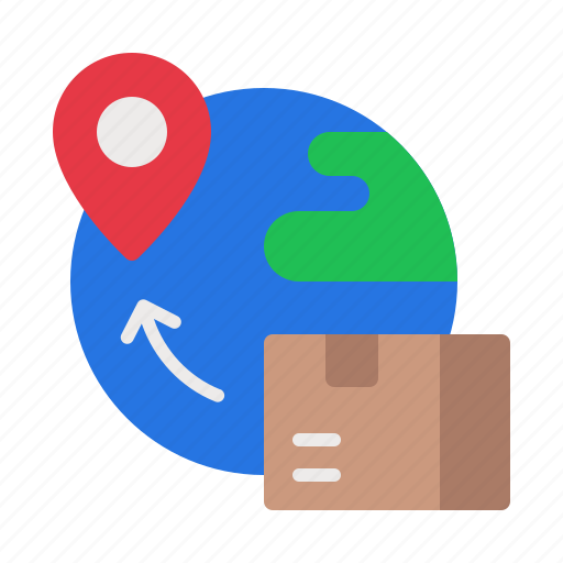 World, wide, delivery, shipping, transportation, box, cargo icon - Download on Iconfinder