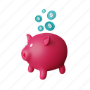 of, pig, with, coins, money, business, coin, investment, piggy, save, finance, banking, bank, financial, cash, currency, illustration, pink, concept, savings, economy, deposit, wealth