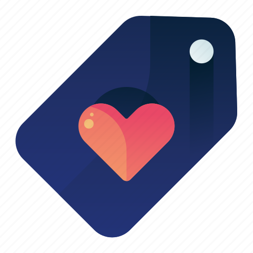 Favorite, favourite, heart, tab, tag icon - Download on Iconfinder